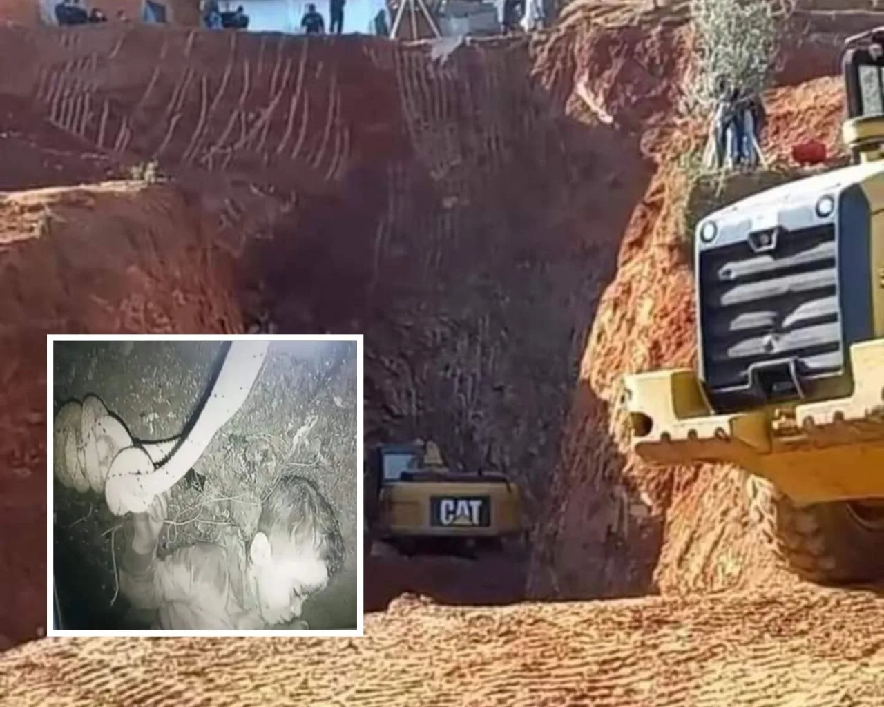 niño que cayó a un hueco Marruecos