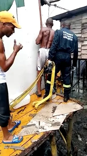 Bomberos en Buenaventura