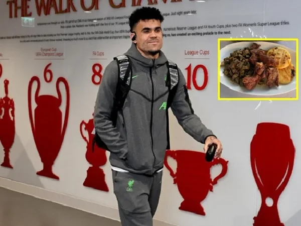 Luis Díaz, delantero colombiano al servicio del Liverpool de Inglaterra.