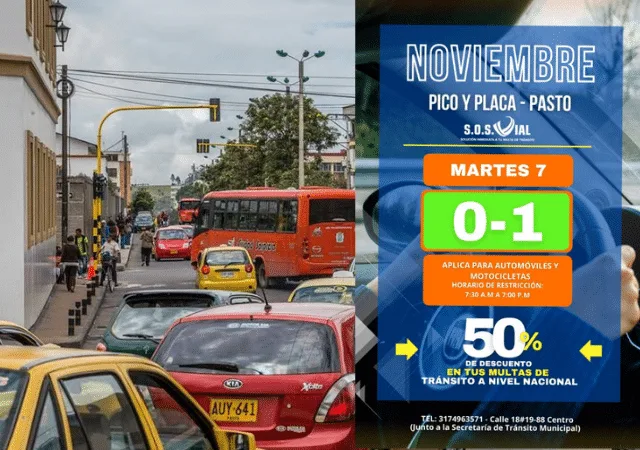 Pico y placa Pasto