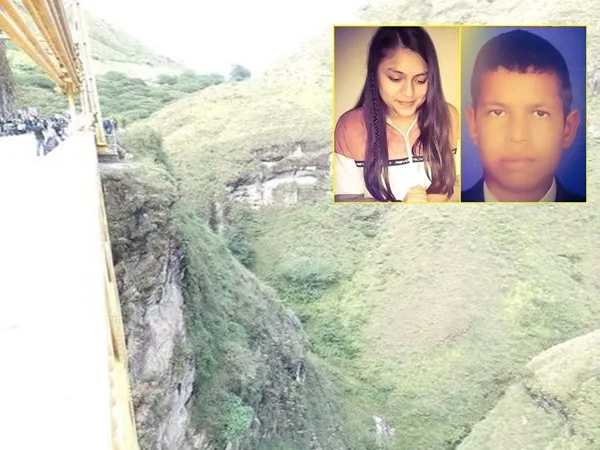 Marlon y Alejandra, los jóvenes de 15 años que cayeron desde el Puente de Juanambú