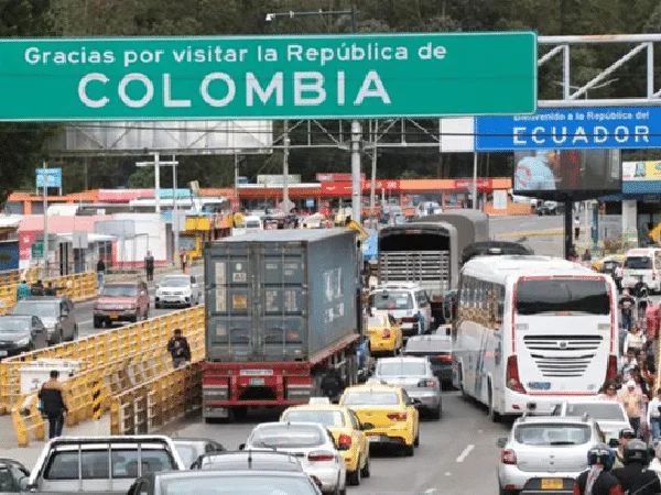 Ecuador y Colombia.