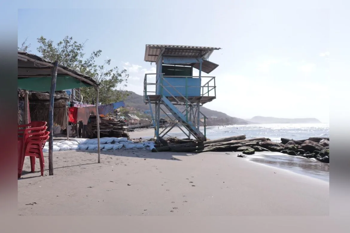 Alerta por vientos de hasta 70 kilómetros por hora y olas de más 1.5 metros en playas de Puerto Colombia