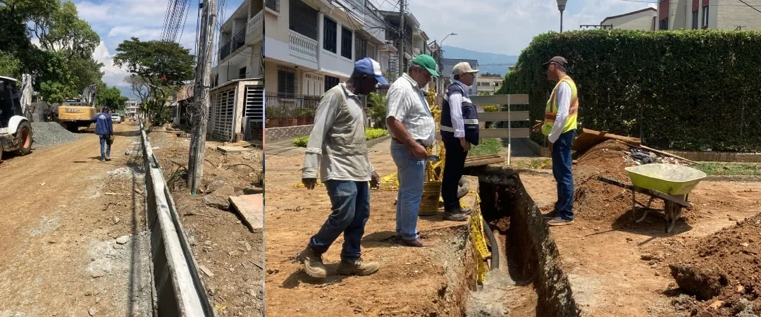 Panamericano y La Esperanza estrenan nuevas redes: obras de EMCALI entran en su fase final