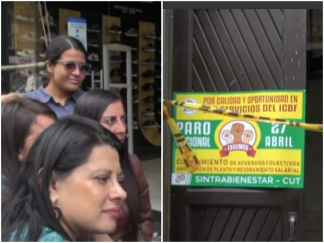 Trabajadores del ICBF en Pasto continúan en paro, exigen mejores "condiciones laborales"
