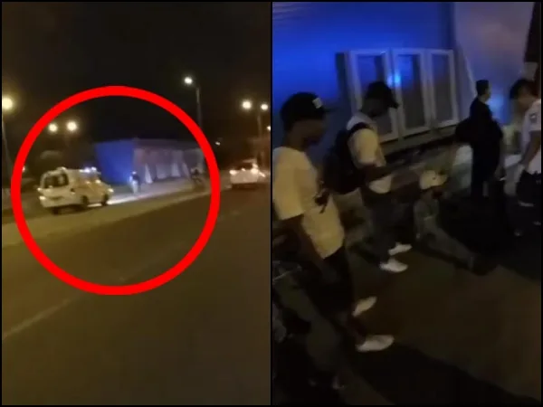 Ambulancia endiablada "se llevó a ciclista" en Cali: Secretaría de Movilidad investiga