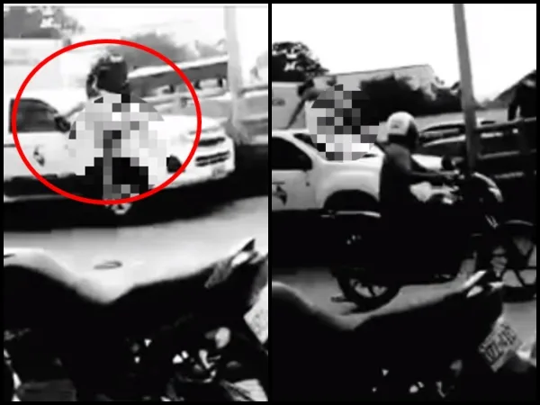 Desnudo, desorientado, gritando y golpeando carros: el hombre causó pánico en Popayán