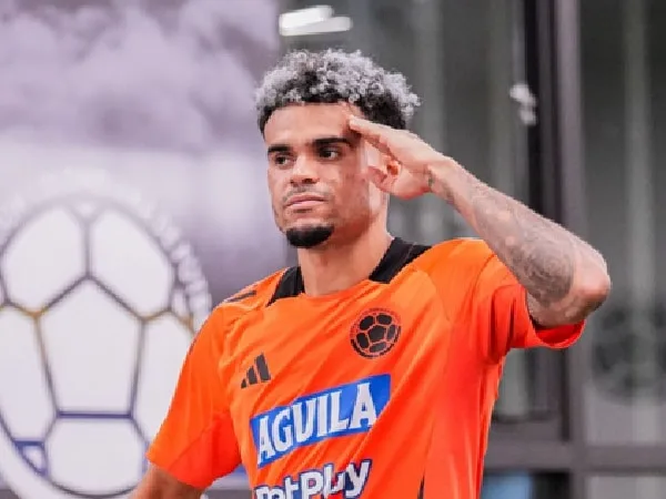 Luis Díaz, jugador de la Selección Colombia.