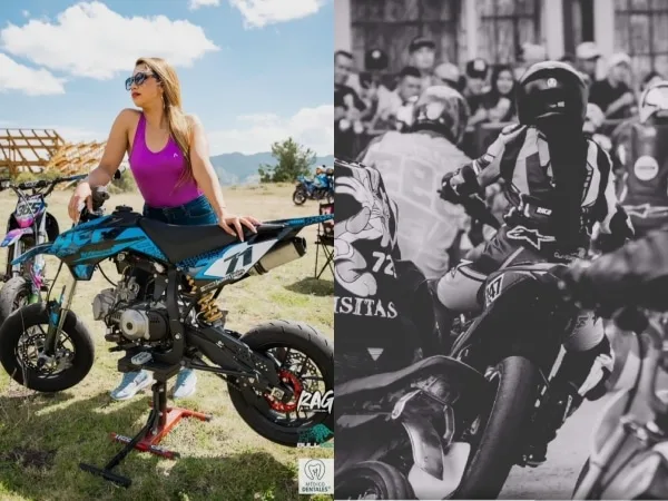 Adiós a Andrea Cerón: el motociclismo de Nariño llora la pérdida de una campeona