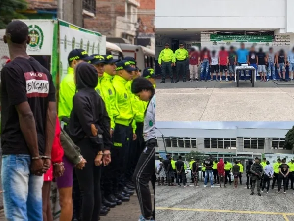 Golpe contundente al microtráfico en Cali: 39 detenidos en operativos policiales
