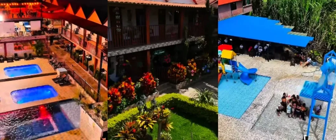 Hotel y parque acuático Las Lauras en El Carmen: plan cerca de Cali con termales, piscinas y comidas