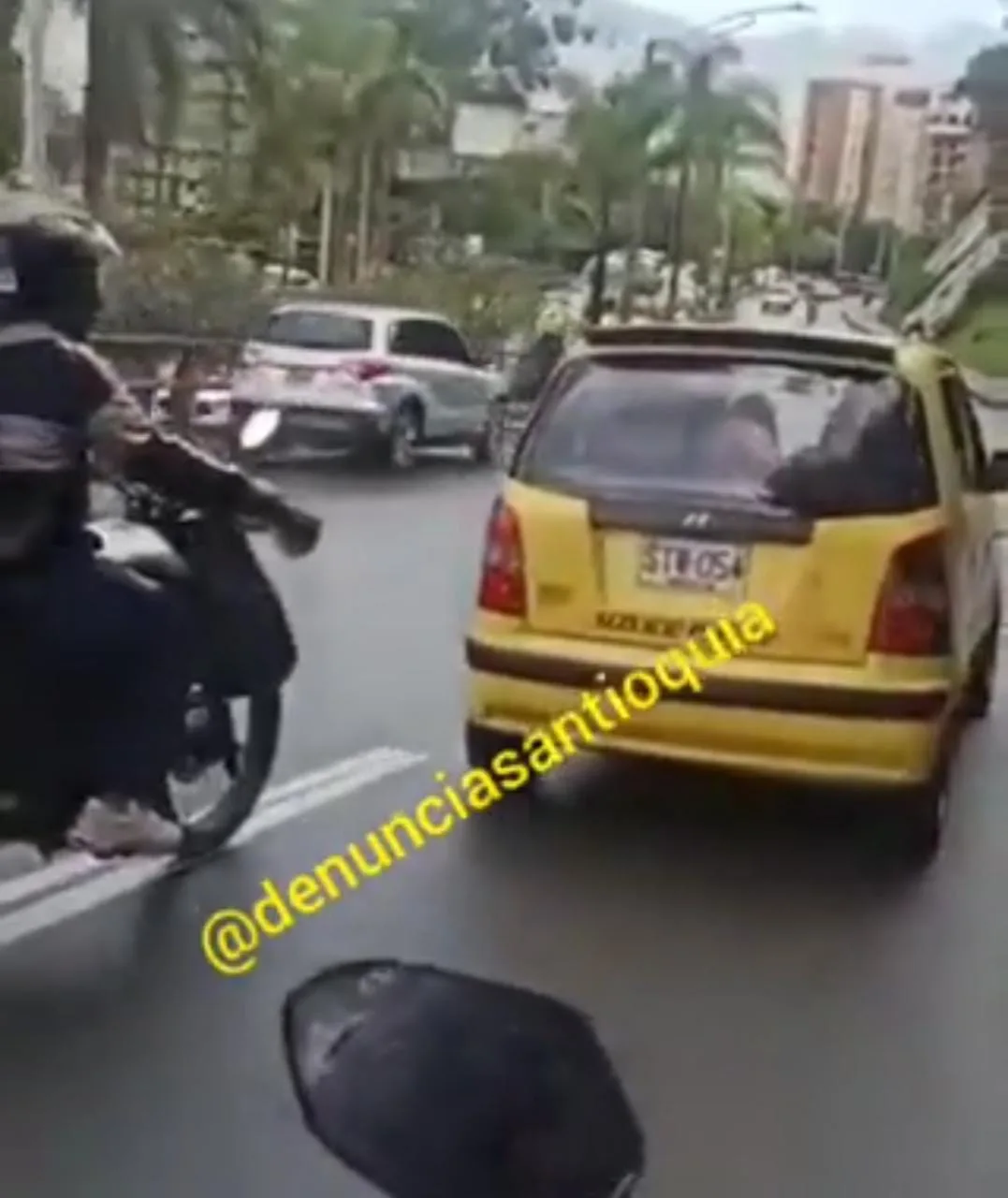 un taxi y