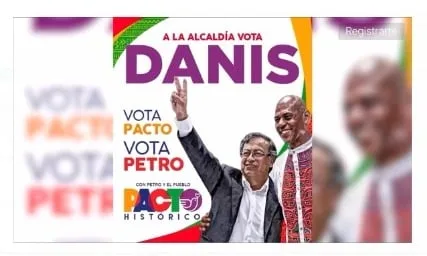 ¿Manipulación de imagen del presidente Petro?, a Danis Rentería la Colombia Humana le reclamó