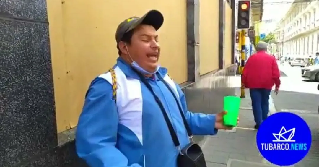 Don Lucho, el reconocido cantante de las calles de Pasto sufrió un accidente