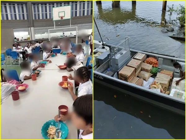 En Buenaventura se robaron el camión que transportaba pollo de la alimentación escolar