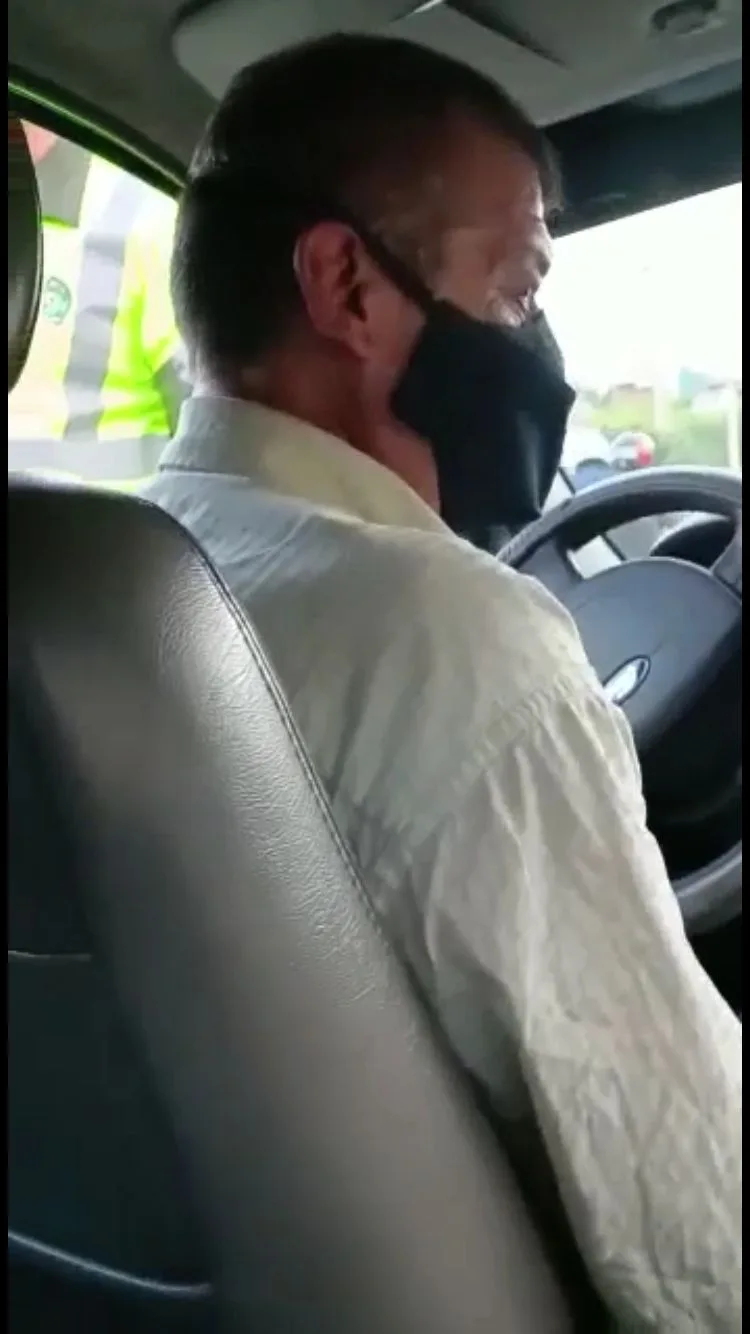 un concejal le tendió trampa a conductor de InDriver