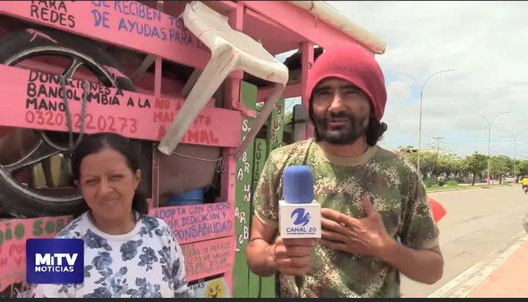 Alex y Rosita salieron desde Pasto con su 'Refugio sobre Ruedas' y van por toda Colombia salvando 'Peluditos'