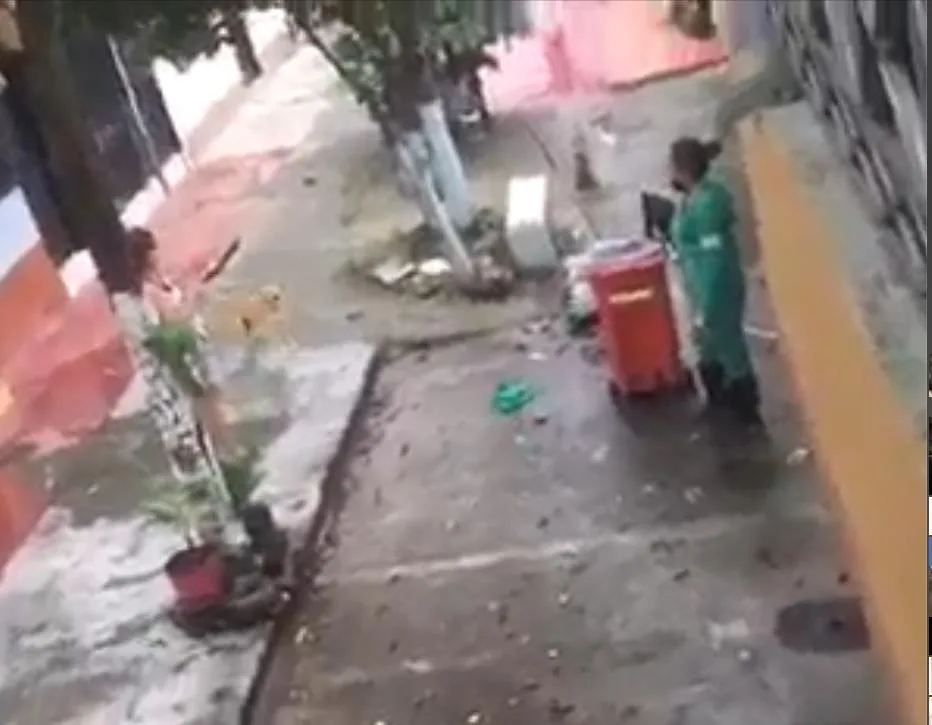 trabajadora escobita Ibagué