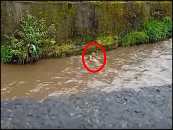 El vídeo de un habitante en condición de calle bañando en el río Pasto que generó discusión en redes