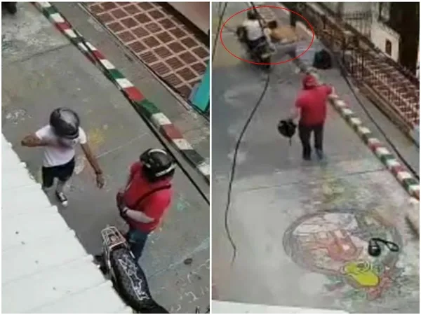 En intento de robo comunidad casi lincha a presunto delincuente, ocurrió en Palmira
