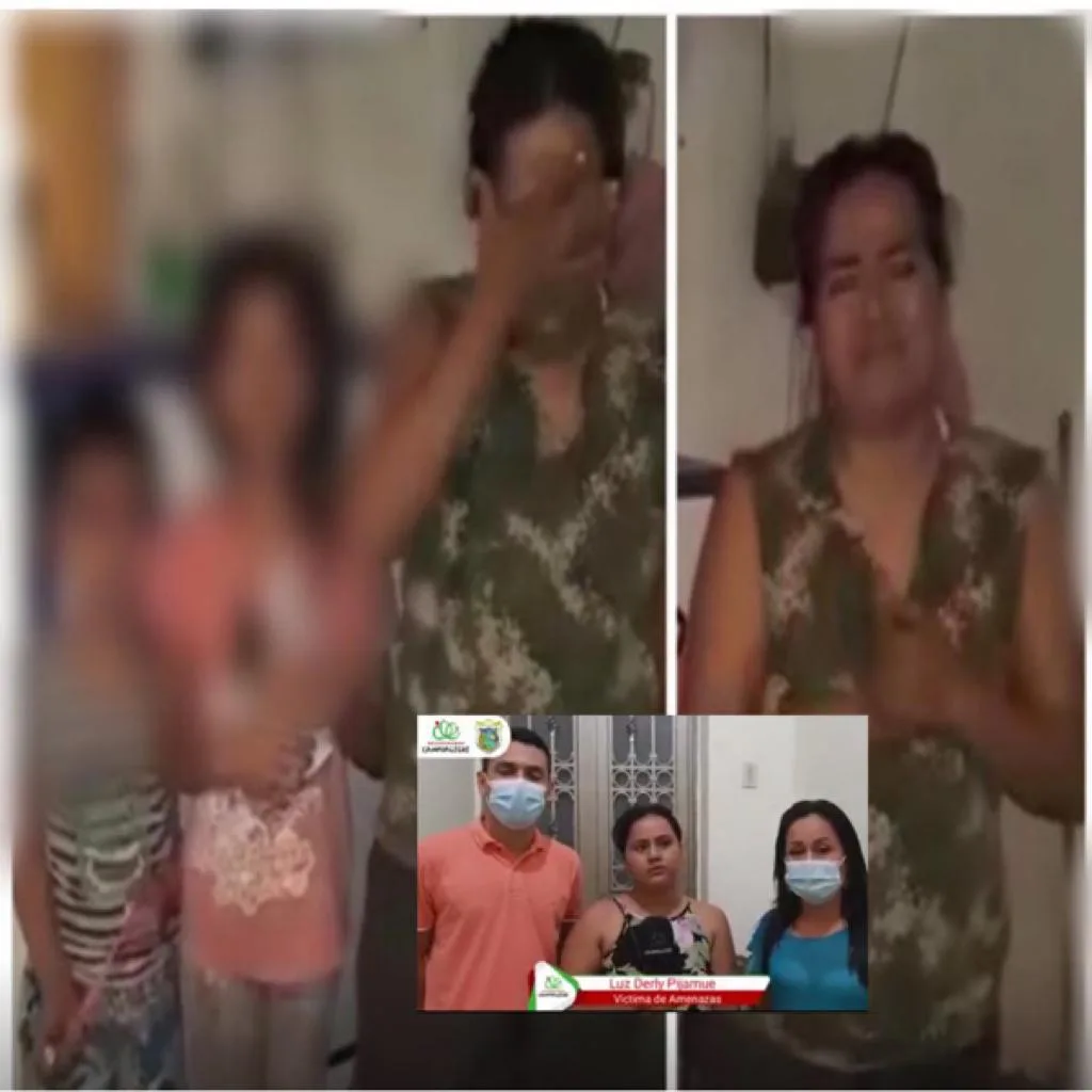 Campoalegre amenazas a una familia
