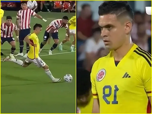 ¡Otro triunfo para Colombia! con gol de Rafael Santos vencieron a Paraguay