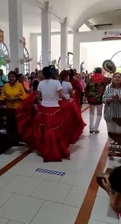 iglesia carnaval Barranquilla Ls Tres Ave María