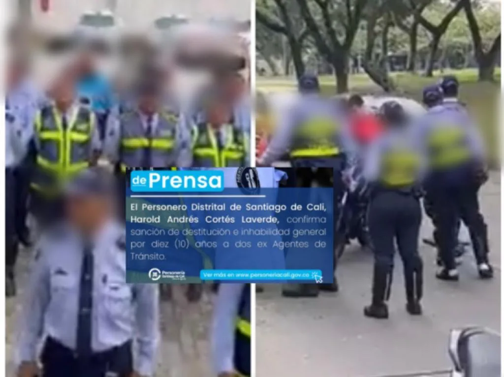 En Cali ya han sancionado e inhabilitado a cuatro agentes de tránsito este año