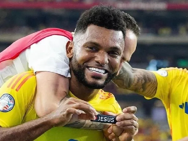 Miguel Ángel Borja, jugador de la Selección Colombia.