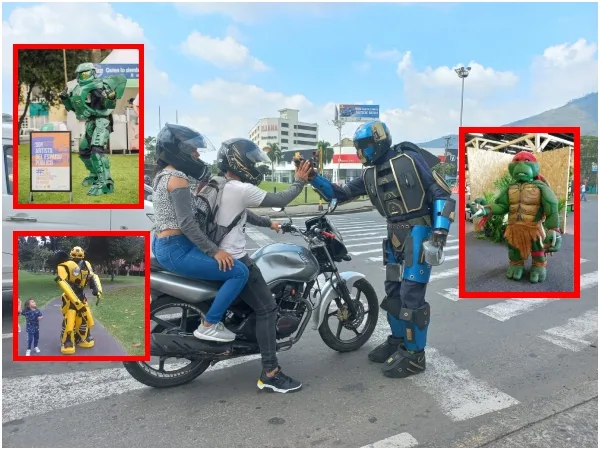 Artista venezolano que con su creatividad ha encontrado en Colombia "una posibilidad" económica