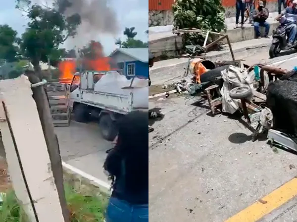 protestas en providencia por lenta reconstrucción