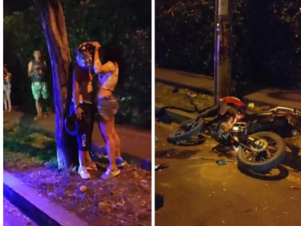 "Ratas", les decían: a dos mujeres les quemaron la moto, estarían robando en Cali