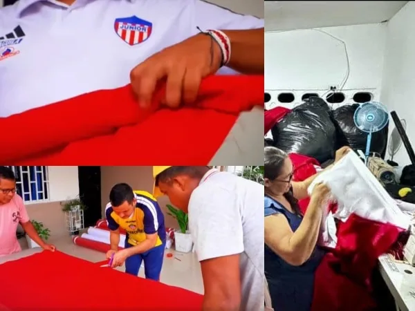 El club Junior exhibirá la bandera más grande del mundo en su centenario