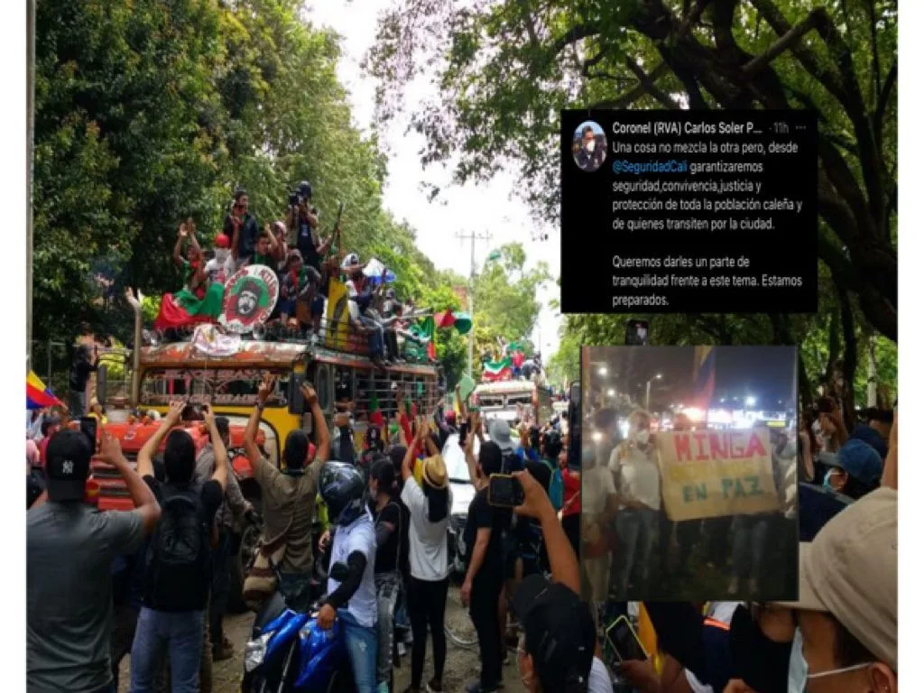 Minga Indígena en Cali