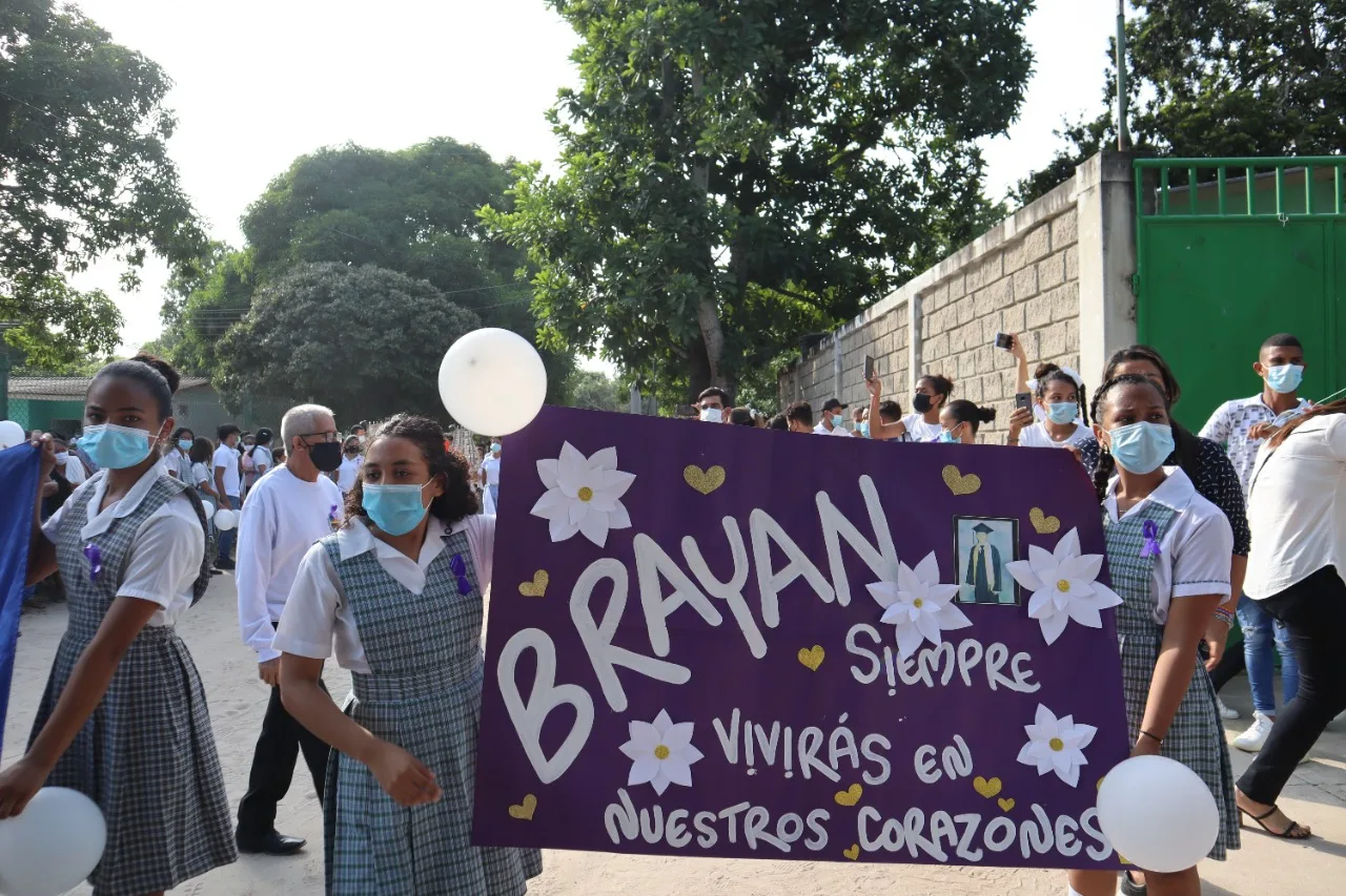 Brayan Malambo accidente