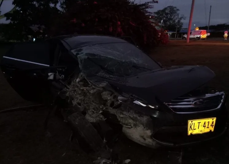 Accidente en Palmira, Valle