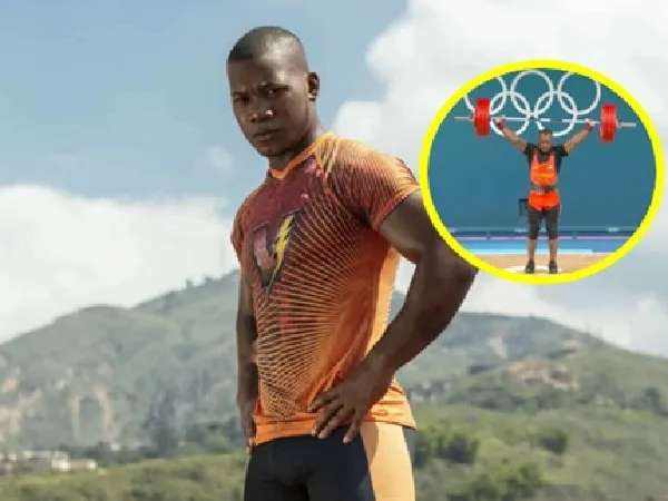 Jeison López, pesista colombiano.