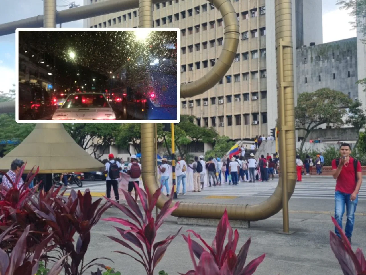 norte de Cali CAM trancón