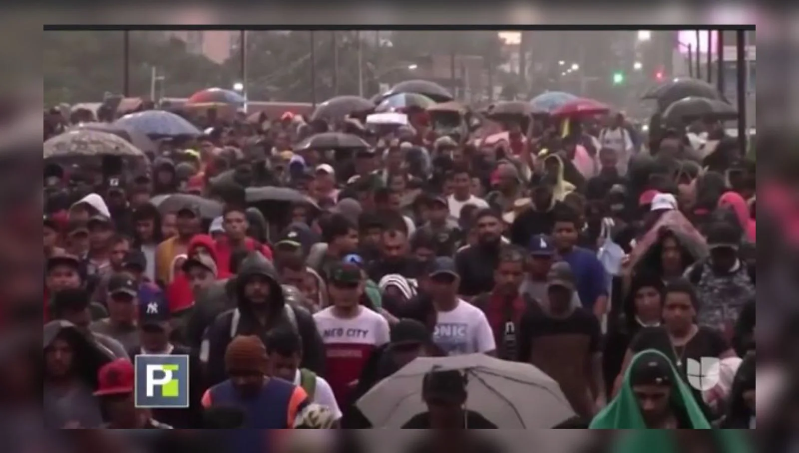 caravanas migrantes Mexico Estados Unidos