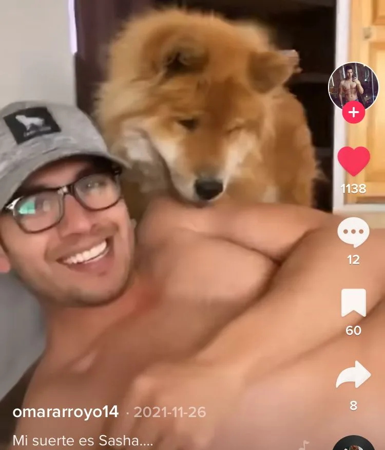 Omar y Sasha perra México