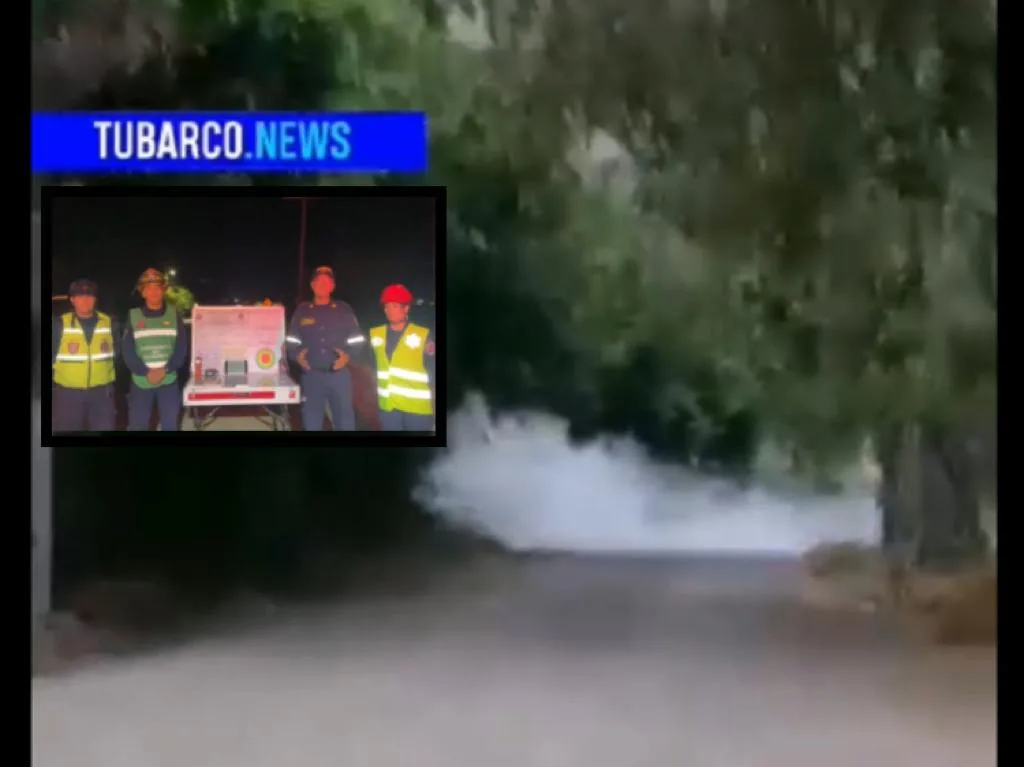Sigue emergencia por fuga de gas en el sector de Mulaló - Vijes, y cierre de la vía