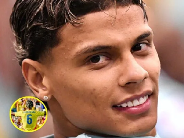 Richard Ríos, jugador de la Selección Colombia