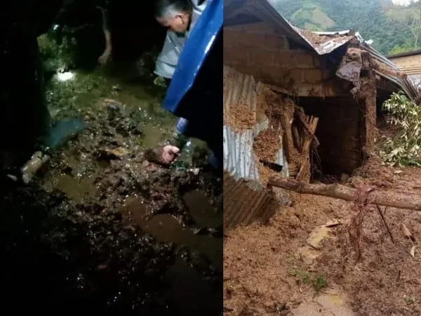 Páez Botatierra derrumbe