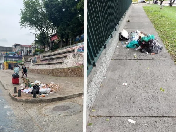 "Basuras, desechos y poco civismo", la denuncia en varias calles en Cali