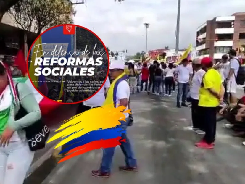 Así van las marchas de Petro de este 7 de junio de 2023