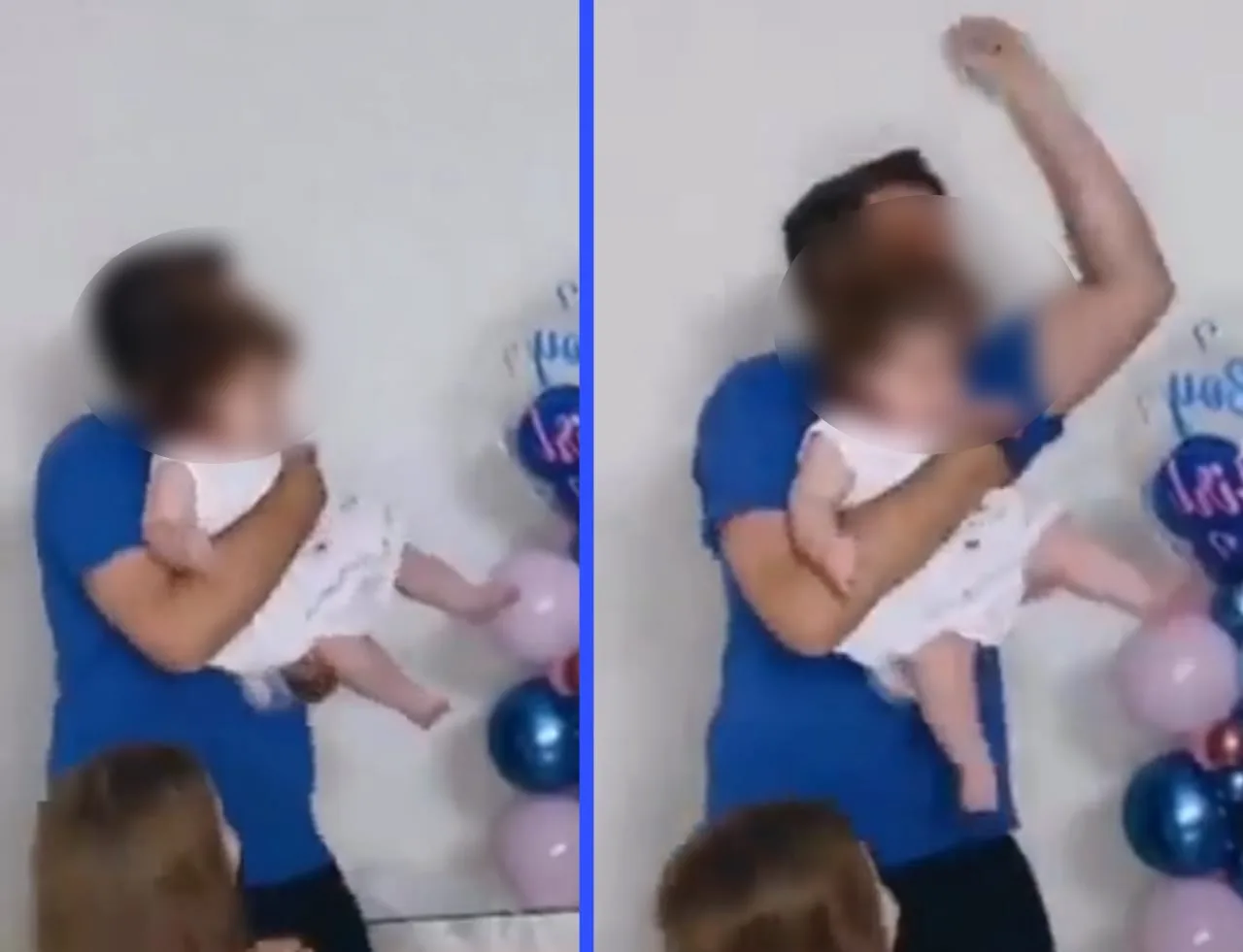 En plena revelación de sexo papá sacudió a su hija bebé “casi la acaba” dicen al ver la reacción del caso