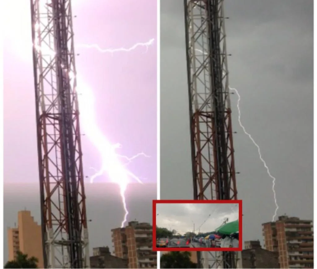 tormentas eléctricas en Cali