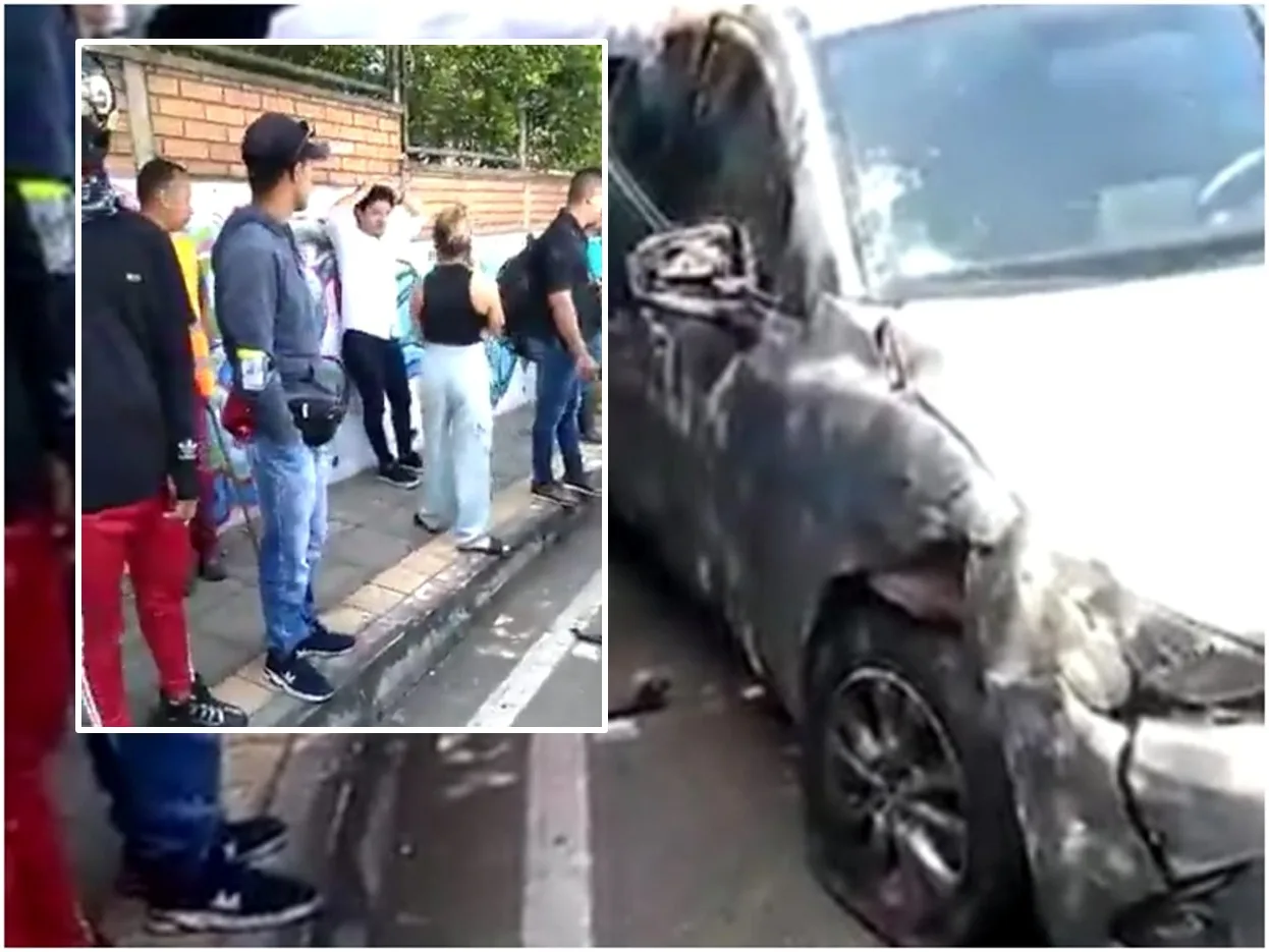 Bucaramanga funcionario accidente borracho