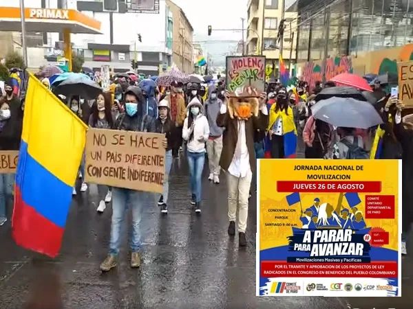 Pasto listo para el 26M: organizaciones saldrán otra vez a las calles para rechazar la reforma tributaria
