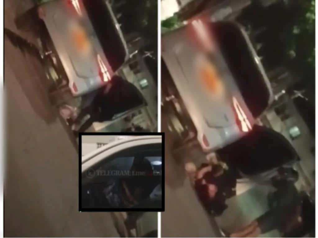 Separado del cargo: policía encontró a su esposa en una camioneta con un hombre, y la agredió en Cartagena